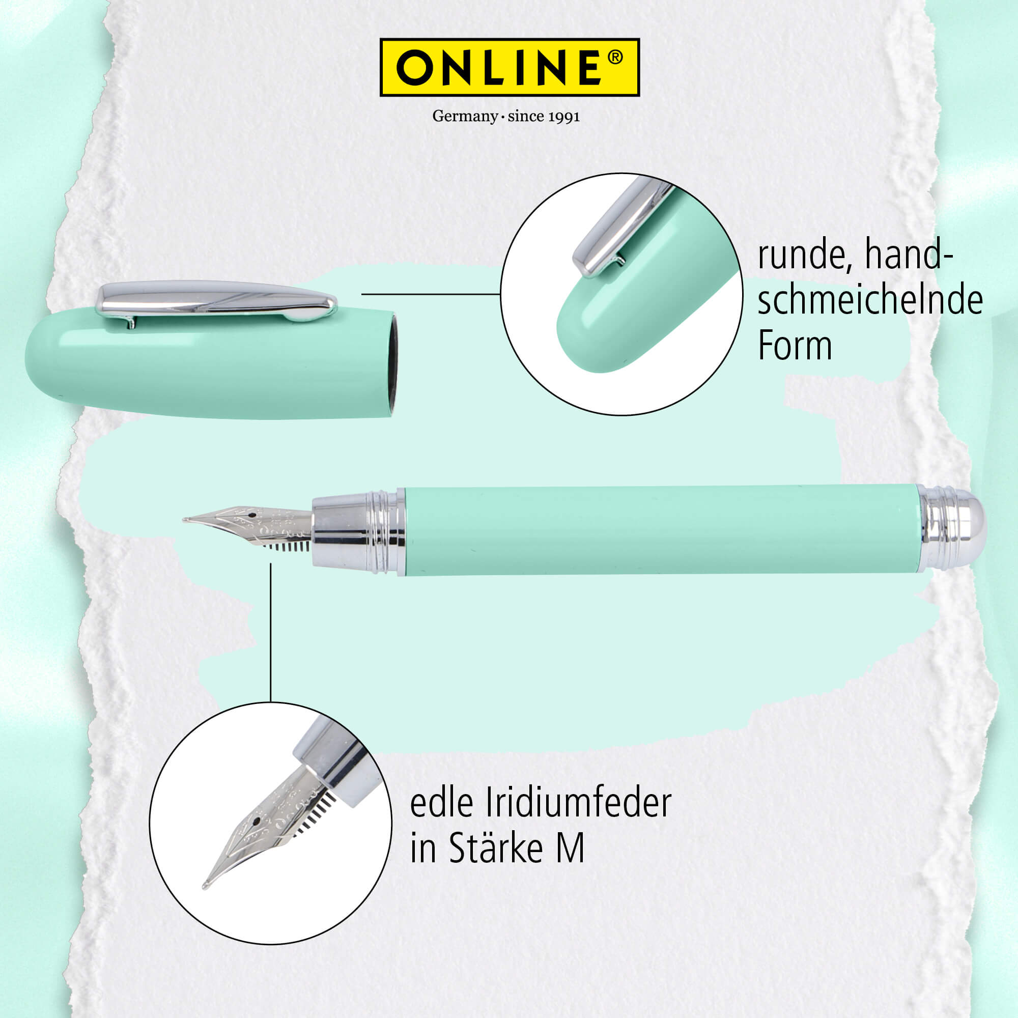 Füllhalter Highway Turquoise