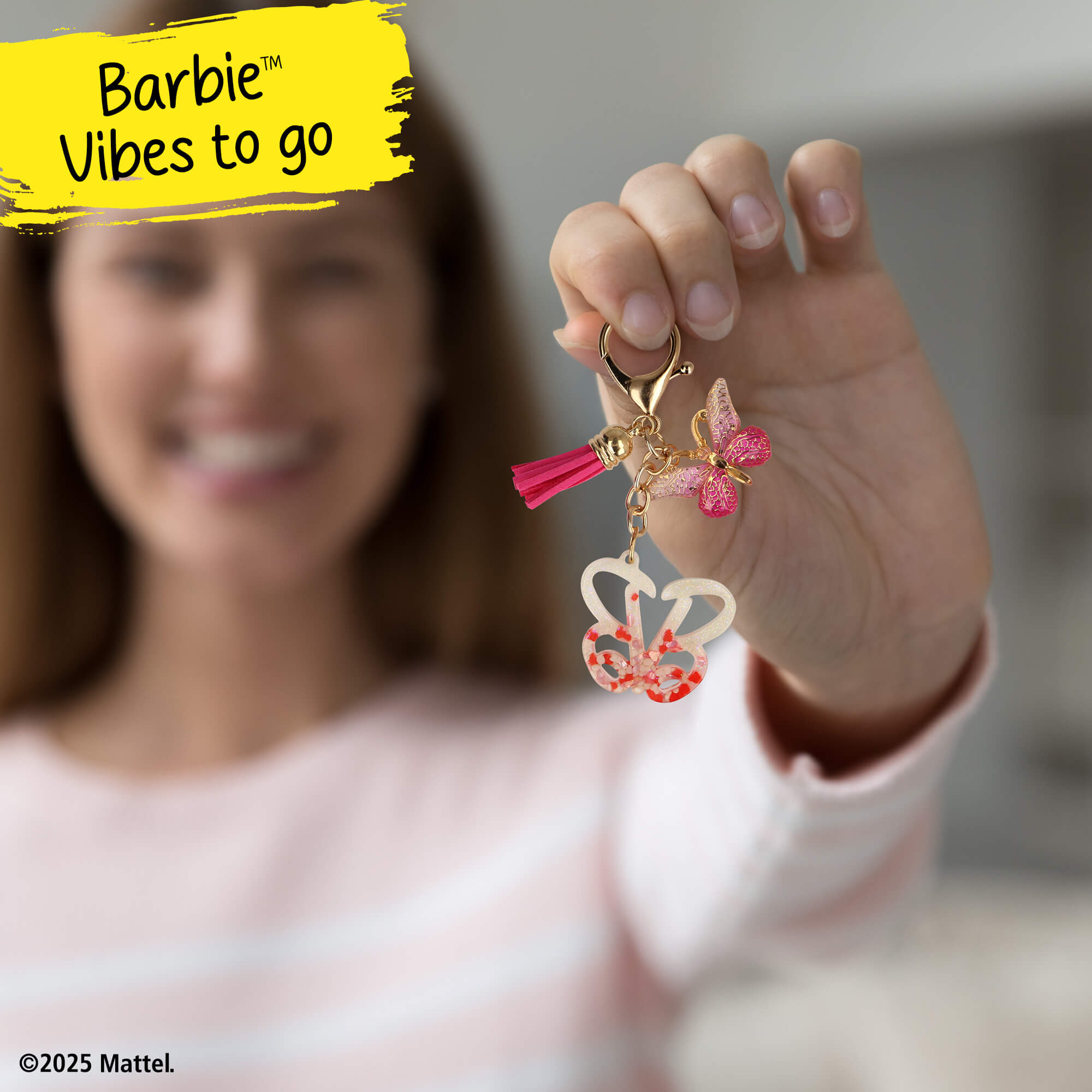 Schlüsselanhänger Barbie "B"