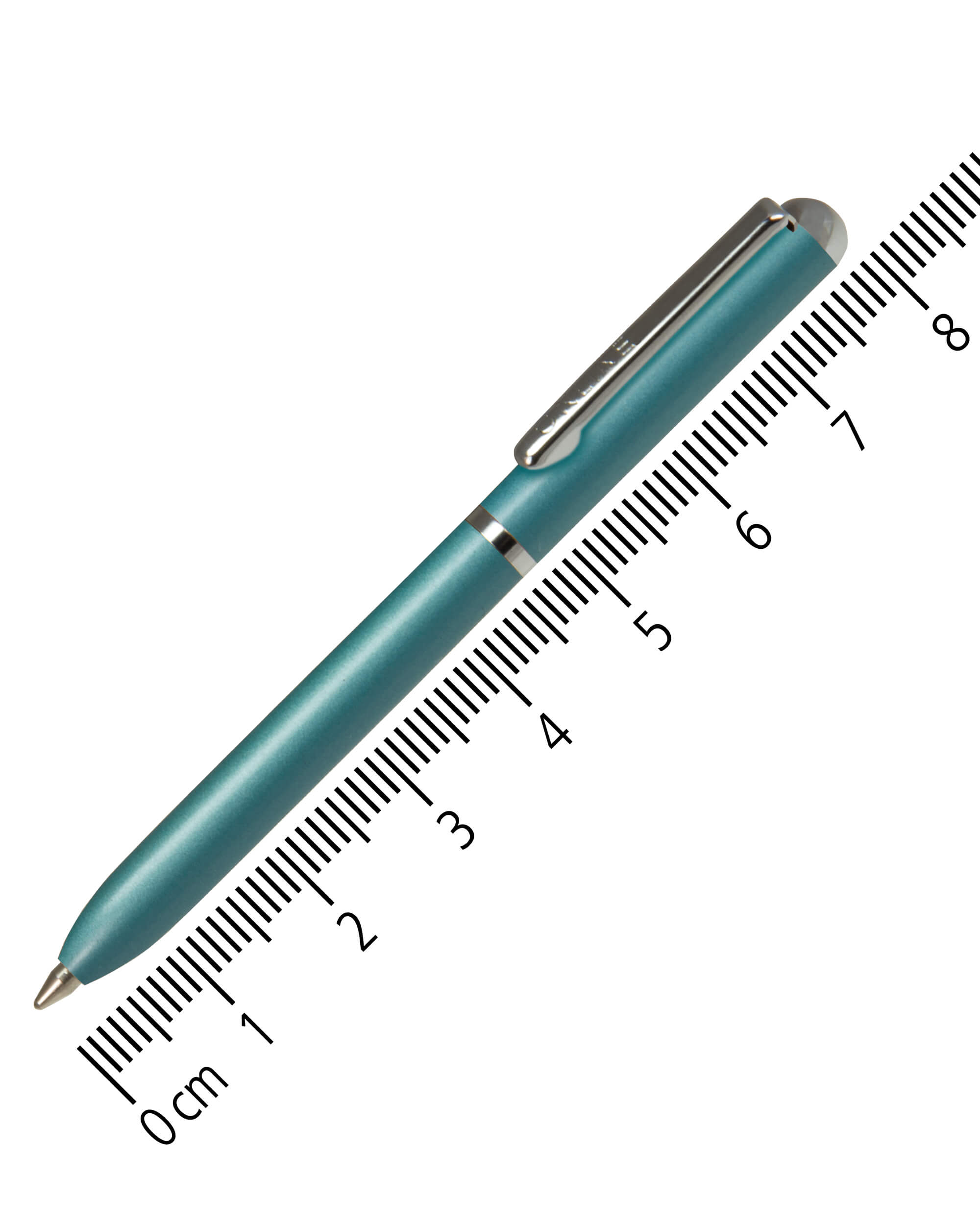 Kugelschreiber Mini Portemonnaie Turquoise, 8 cm Mini-Kugelschreiber