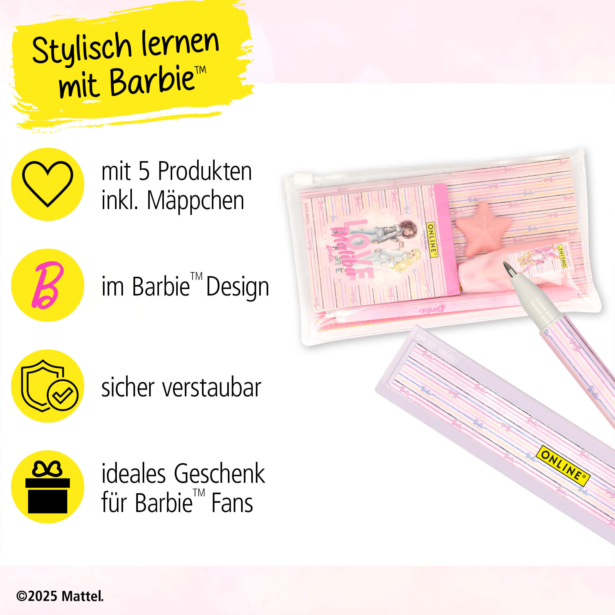 School Set Barbie