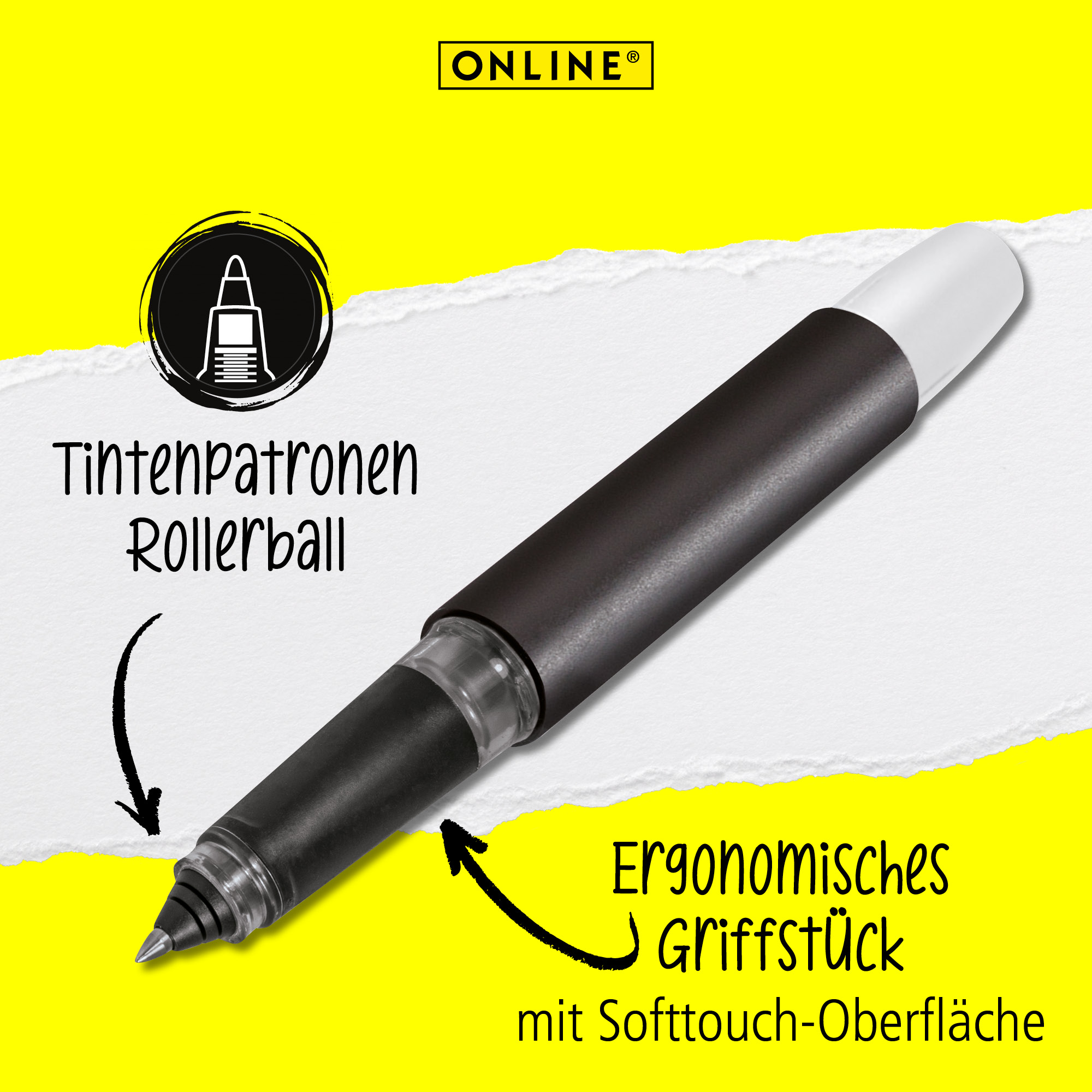 Rollerball Campus Soft Black