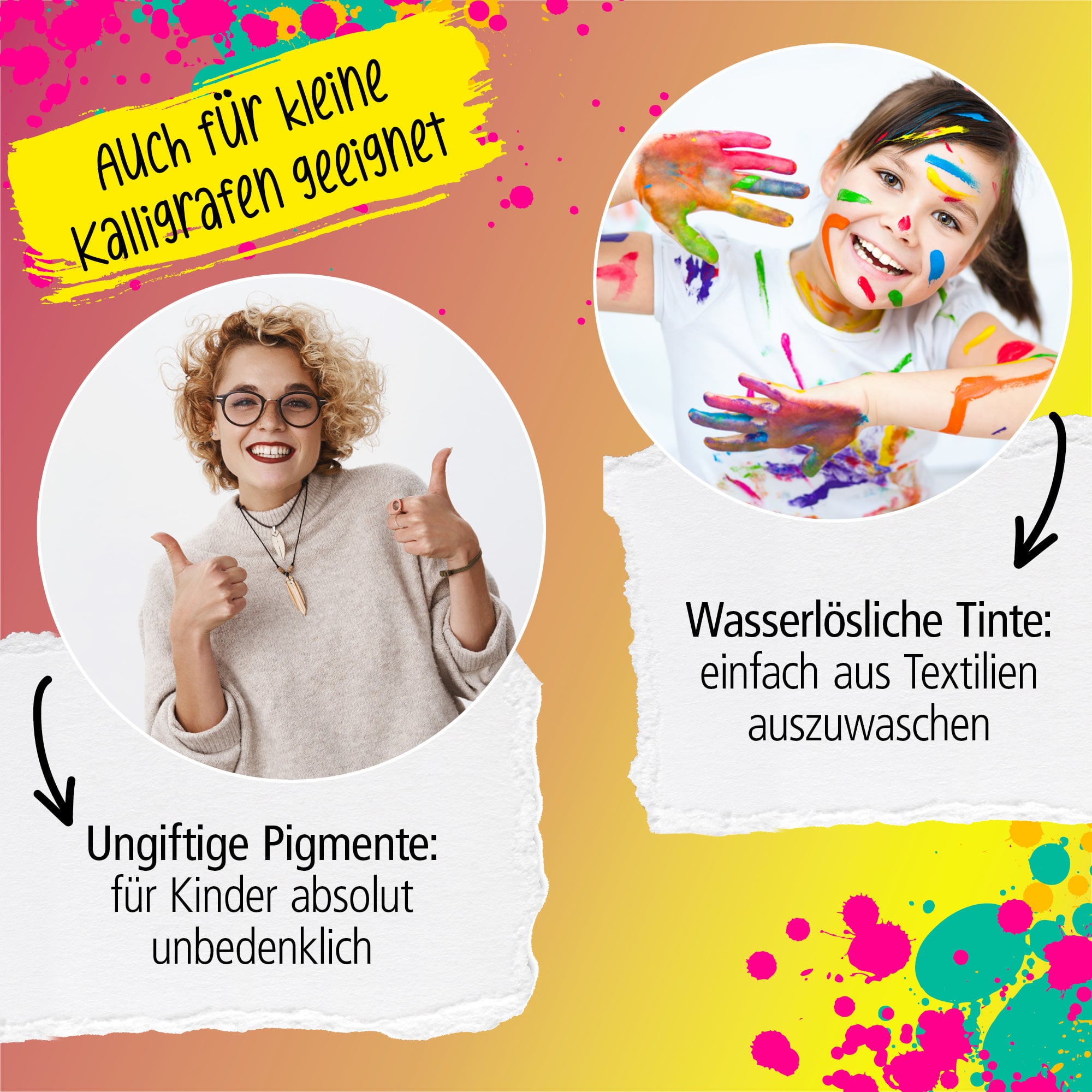Calli.Brush - Brush Pen Set mit 11 Farben
