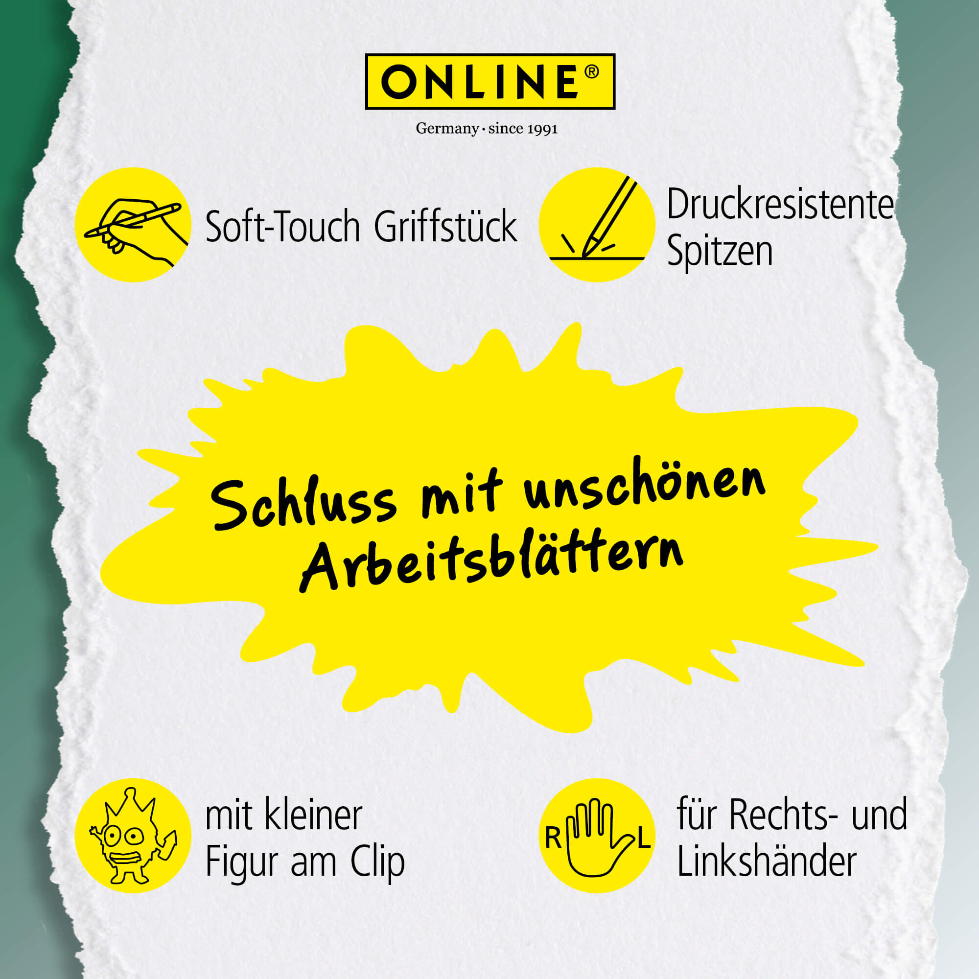 6er Pack Gelpen magiXX Fun Germany