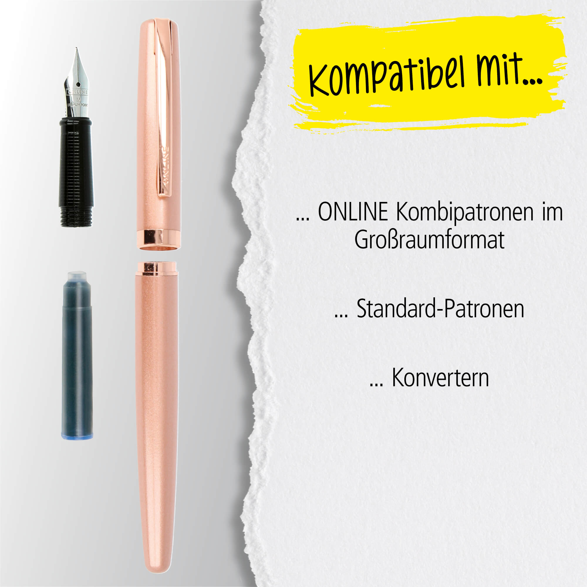 Füller Eleganza Rosegold
