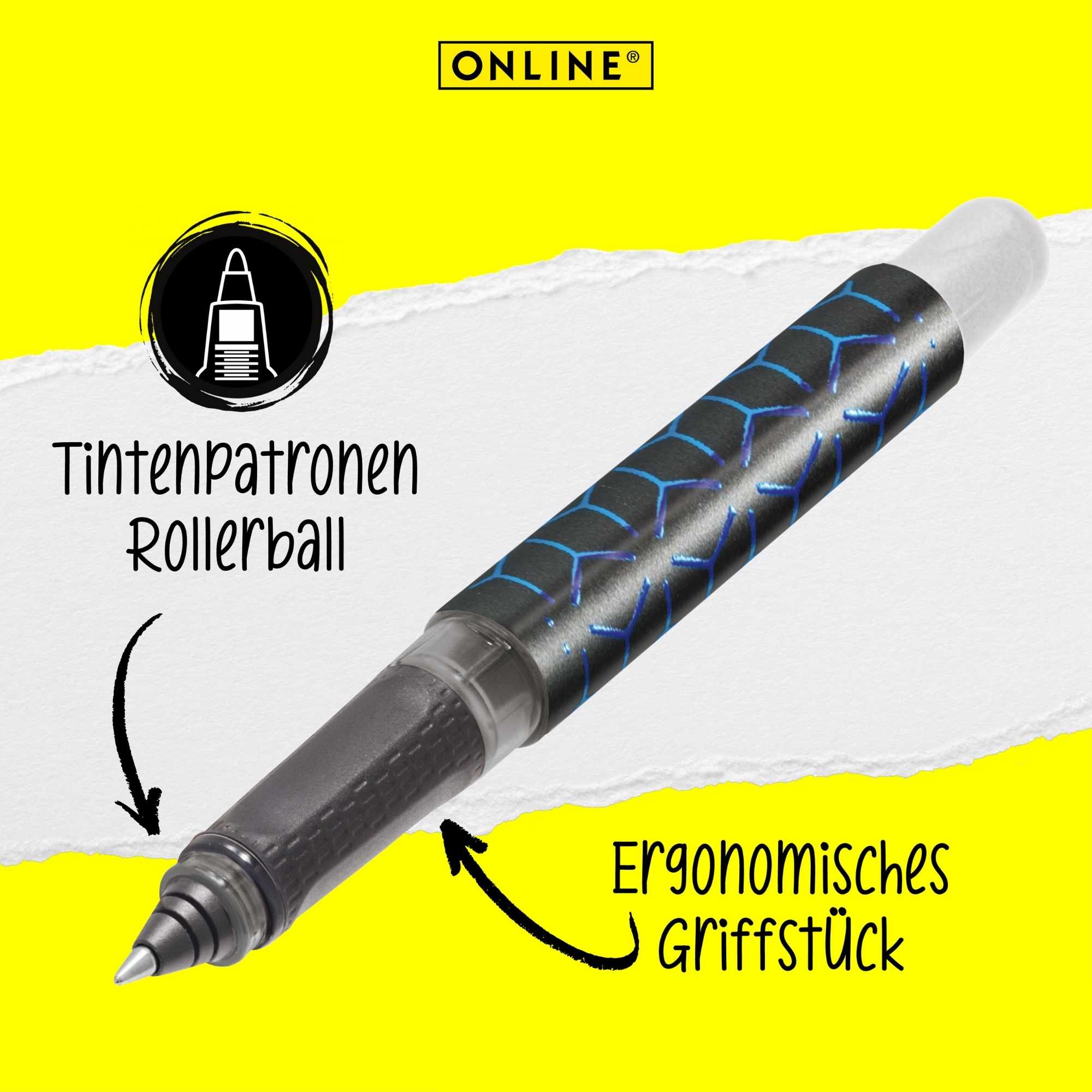 Tintenpatronen-Rollerball College Blue Style