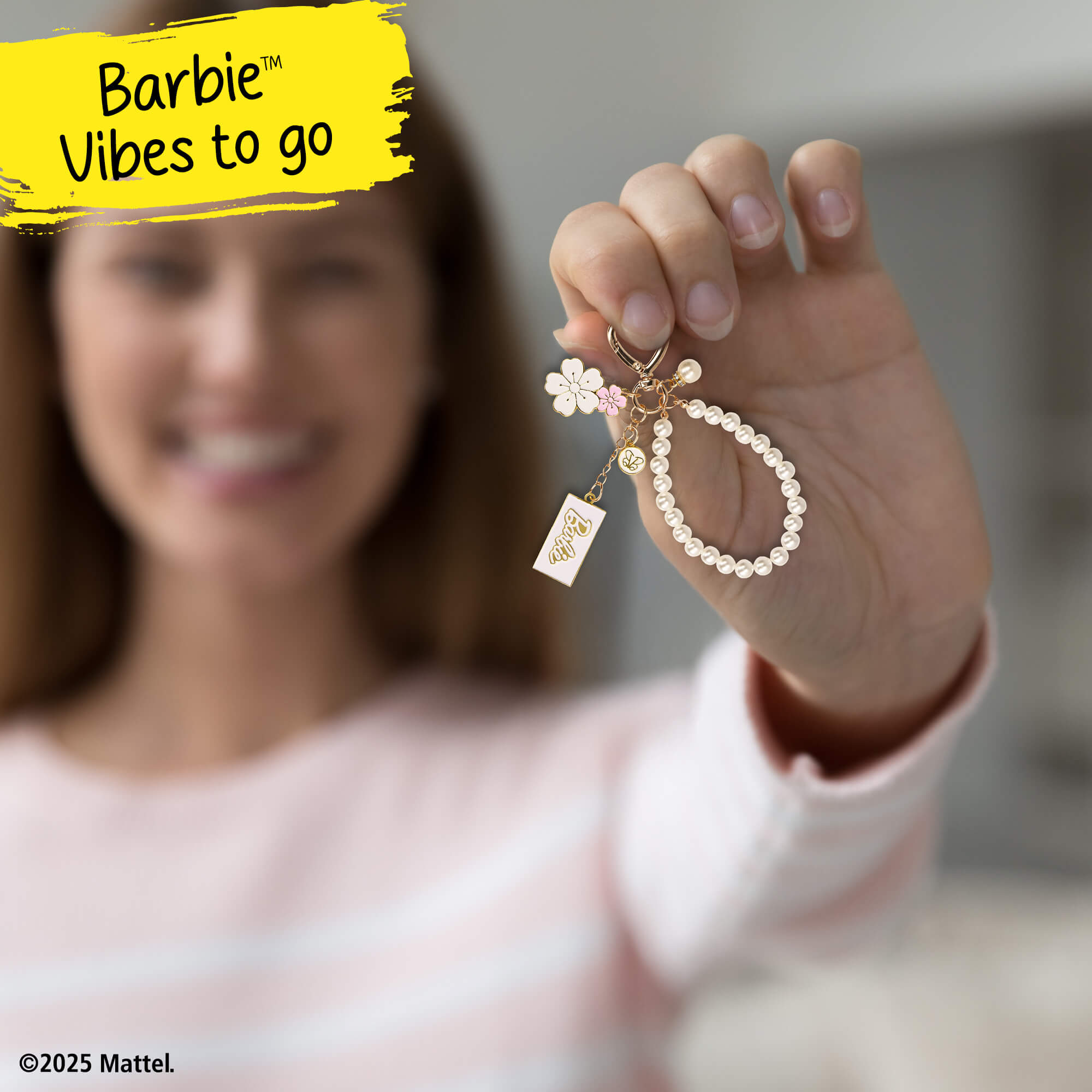 Schlüsselanhänger Barbie "Pearls"