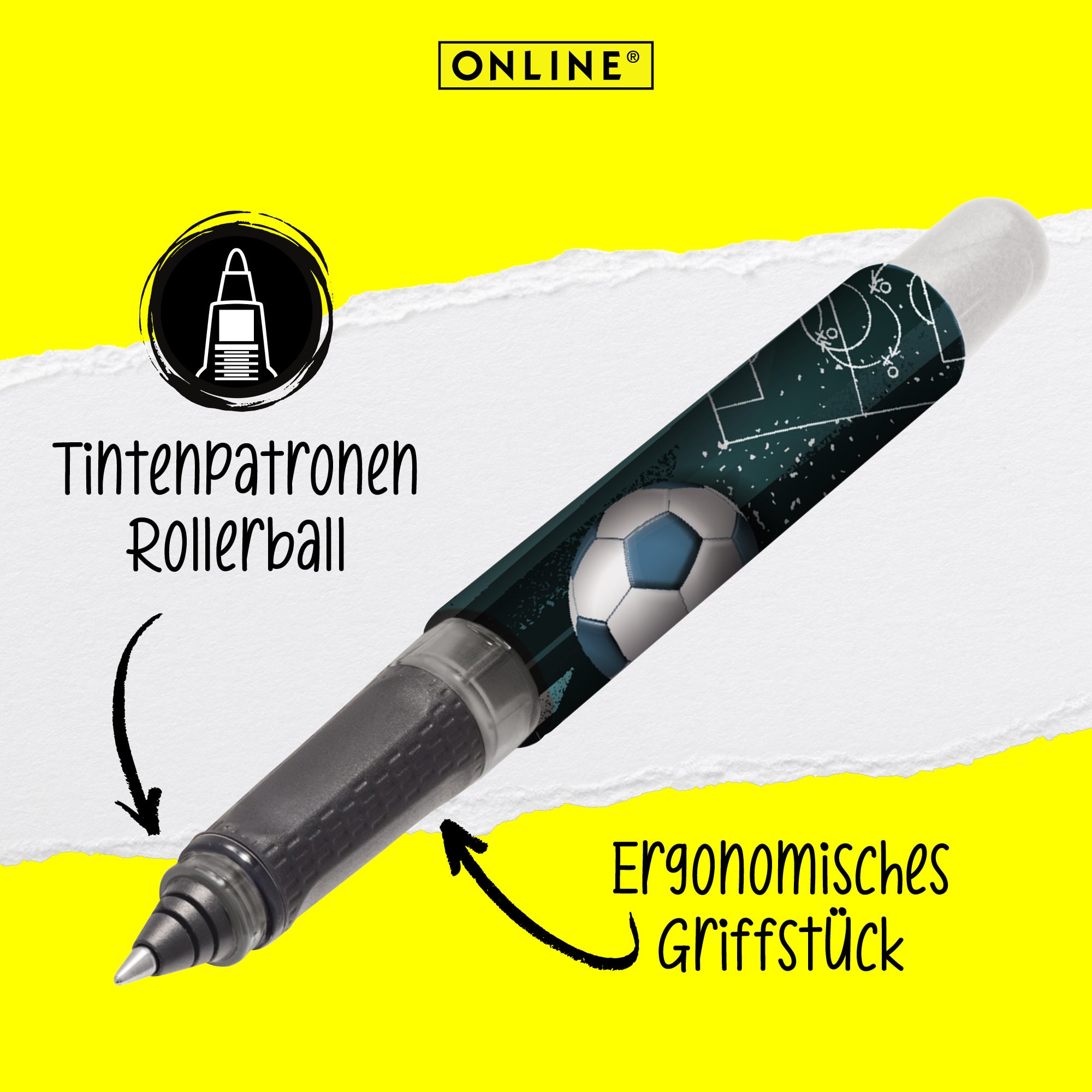Tintenpatronen-Rollerball College Champion