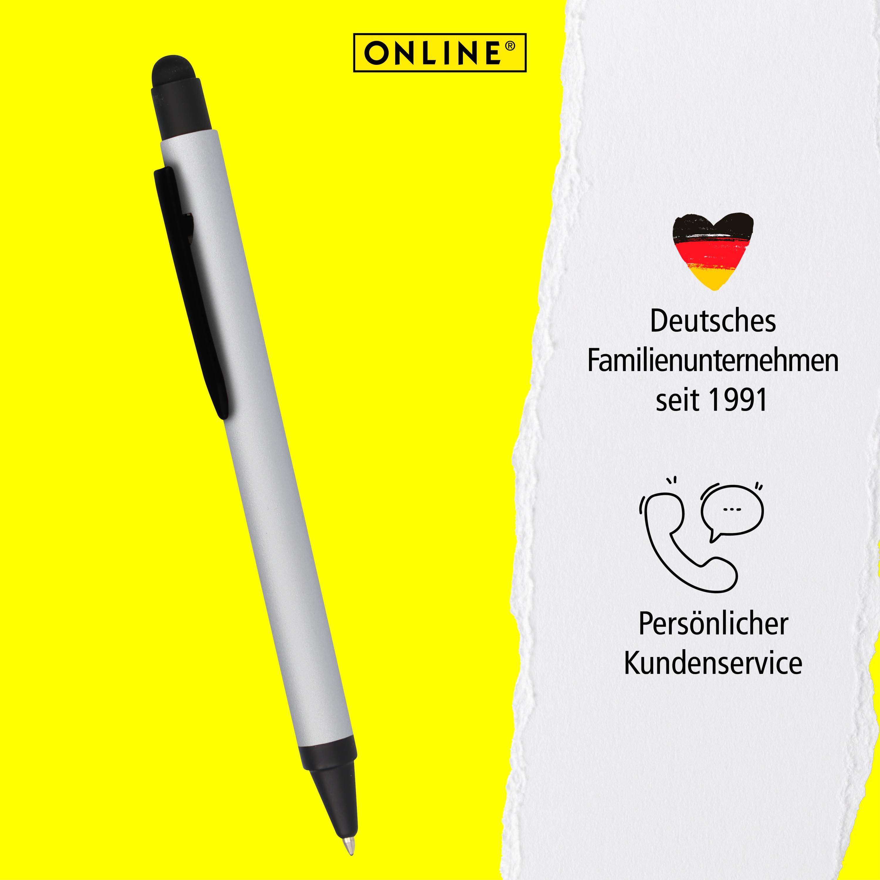 Kugelschreiber ALU Stylus Silver