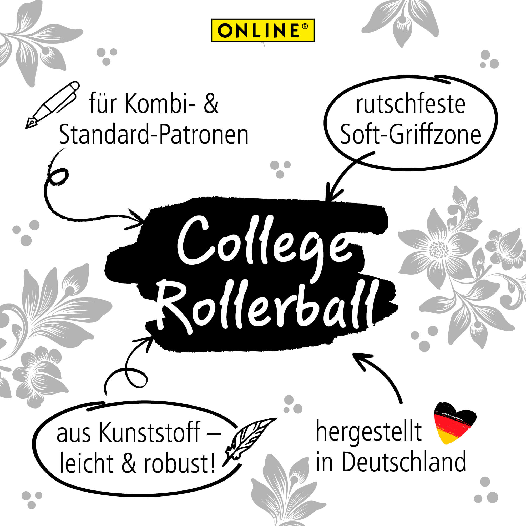 Rollerball College Flowers