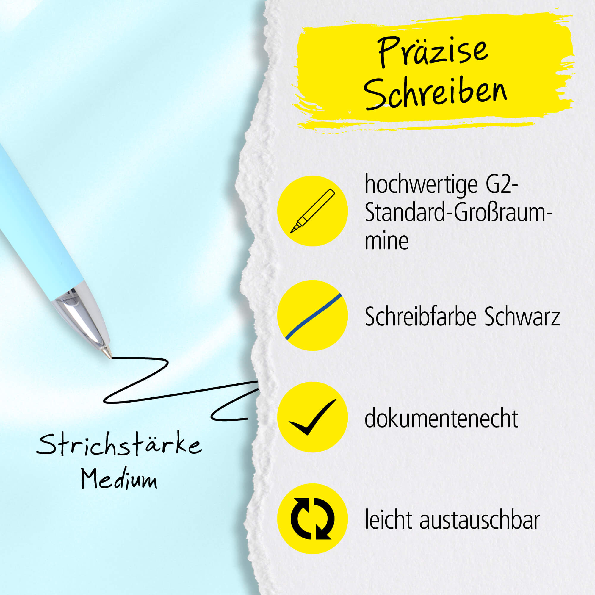 Kugelschreiber Highway Blue
